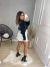 Blusa manga puff tricot over - preto - buy online