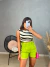 Short alfaiataria inspiração zara - verde abacate - loja online