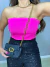 Cropped corset alfaiataria premium - rosa