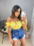 Short jeans cós alto destroyed - lavagem escura
