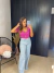 Calça wide leg jeans barra desfiada - clara - Amor de Peça - Looks Femininos Estilosos, Loja de Roupa Feminina Online