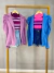 Blazer manga princesa acinturado - lilás