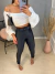 Calça prada original modeladora com cinto - preto - online store