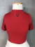 Cropped basic - vermelho