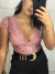 Body de renda manguinha - rosa - buy online