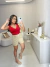 Short cós alto no crepe de alfaiataria - bege - Amor de Peça - Looks Femininos Estilosos, Loja de Roupa Feminina Online