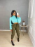 Calça jogger couro - verde militar - Amor de Peça - Looks Femininos Estilosos, Loja de Roupa Feminina Online