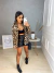 Short de couro inspiração zara- cós alto preto