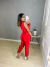 Macacão alfaiataria - vermelho - Amor de Peça - Looks Femininos Estilosos, Loja de Roupa Feminina Online