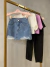 Camisa cropped com botões - branco