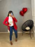 Blusa regata com plumas - branco - online store