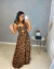 Vestido longo camadas - onça on internet