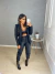Image of Top cropped de renda luxo - preto