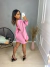 Vestido macaquinho manga princesa alfaiataria - rosa bebê - buy online