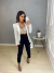 Imagem do Blazer acinturado manga princesa - off white