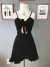 Vestidinho babados - Preto e branco - online store