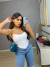 Corset no poliamida com bojo - branco - comprar online