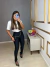 Calça prada modeladora com zíper - preta - Amor de Peça - Looks Femininos Estilosos, Loja de Roupa Feminina Online