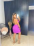 Vestido curto modelagem sereia - roxo - online store