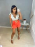 Short alfaiataria com cinto - laranja - Amor de Peça - Looks Femininos Estilosos, Loja de Roupa Feminina Online