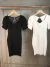 Vestido luxo manga bufante - Preto - comprar online
