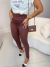 Calça fuseau "legging do pezinho" premium - coffe - comprar online