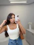 Body em microfibra decote quadrado - creme na internet