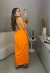 Conjunto verão túnica com short - laranja - Amor de Peça - Looks Femininos Estilosos, Loja de Roupa Feminina Online