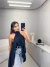 Imagem do Blusa bata gola alta com ponta em babados - preto