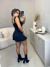 Image of Short saia alfaiataria com detalhe cinto - preto