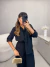 Camisa alfaiataria marrant com botões frontais - preto na internet