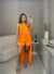 Imagem do Conjunto verão túnica com short - laranja