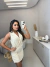 Macaquinho alfaiataria com botões encapados - ivory - Amor de Peça - Looks Femininos Estilosos, Loja de Roupa Feminina Online