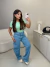 Blusa canelada premium com manguinha - verde água - Amor de Peça - Looks Femininos Estilosos, Loja de Roupa Feminina Online