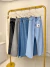 Calça jeans wide leg com elastano - lavagem média ( 28000 )