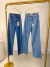 Calça jeans wide leg com elastano - lavagem média ( 28000 ) - Amor de Peça - Looks Femininos Estilosos, Loja de Roupa Feminina Online