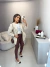 Calça fuseau "legging do pezinho" premium - coffe na internet