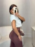 Imagem do Calça fuseau "legging do pezinho" premium - coffe