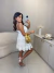 Vestido de alcinha com camadas no crepe premium - off white - Amor de Peça - Looks Femininos Estilosos, Loja de Roupa Feminina Online