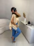 Blusa bata boho multiformas em laise - nude - loja online