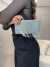 Bolsa strass franjas - prata