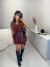Vestido alcinha boho chic - vermelho cereja - comprar online