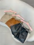 Short de couro premium com cinto bordado - preto - comprar online