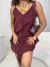 Vestido alcinha boho chic - vermelho cereja