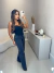 Calça jeans wide leg com brilhos aplicações - preta 23364 on internet