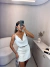 Short saia alfaiataria premium - off white na internet