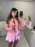 Blazer tweed fios lurex - rosa - Amor de Peça - Looks Femininos Estilosos, Loja de Roupa Feminina Online