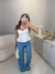 Imagem do Blusa bata no tricoline com botões frontais - off white