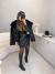 Casaco de pelo importado - preto - comprar online