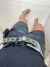 Short de couro premium com cinto bordado - preto na internet
